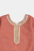Embroidered Gharara Chiffon 3 Piece - Peach