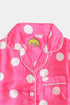 Printed Polka Nightsuit - Pink