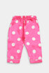Printed Polka Nightsuit - Pink