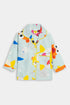 Printed Fishes Party - Blue
