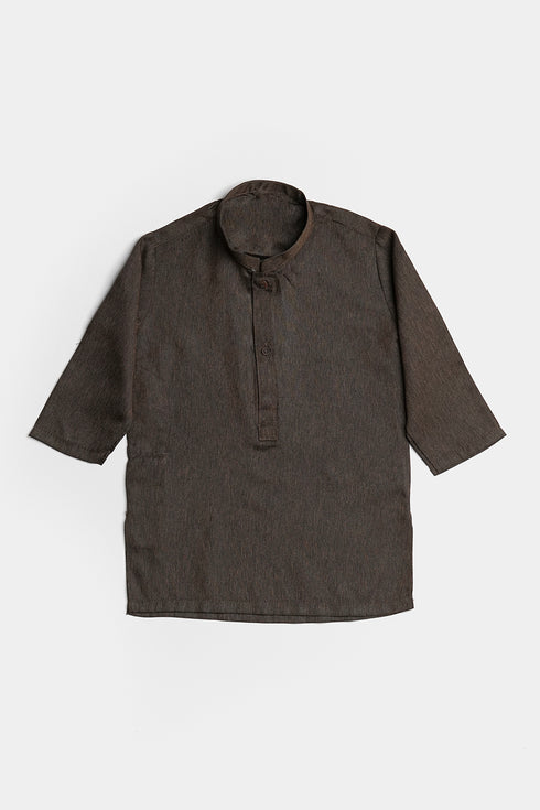 Embroidered Shalwaar kameez - Brown