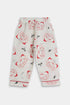 Printed Cars Nightsuit - White