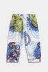 Printed Avengers Nightsuit - White