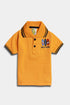 Embroidered Surf Polo Set - Yellow