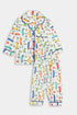 Printed Cars Nightsuit - White