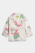 Printed Doll Nightsuit - White