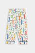 Printed Cars Nightsuit - White