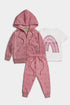 Printed Rainbow 3 Pcs Tracksuit