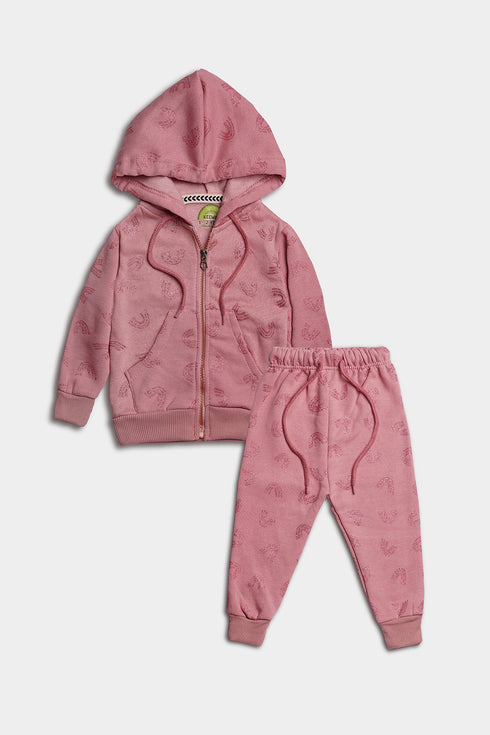 Printed Rainbow 3 Pcs Tracksuit