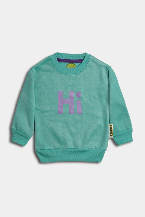 Printed Hi Tracksuit - Sea Green