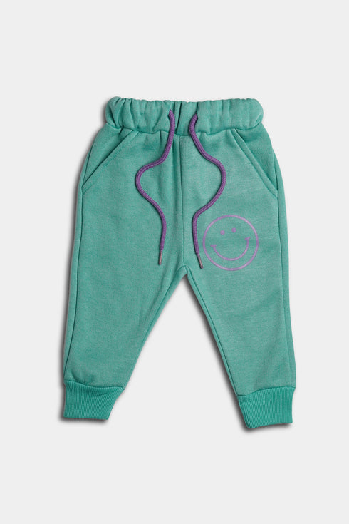 Printed Hi Tracksuit - Sea Green