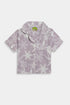 Printed Frozen Nightsuit - Purple