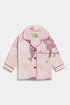 Printed Mermaid Nightsuit - Pink