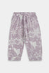 Printed Frozen Nightsuit - Purple