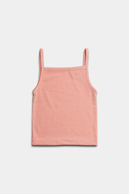 Printed Powerpuff Girls Set - Peach