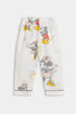Printed Mouse Nightsuit - White