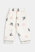 Printed Minnie Heart - White