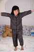 Printed Controller Nightsuit - Grey